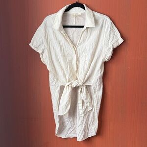CALIA by Carrie Underwood Cream/White Cover Up M